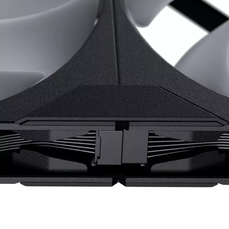 Phanteks M25 Gen2 120mm PWM D-RGB korpusa ventilators - melns