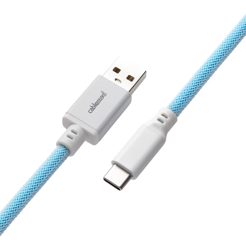 Cablemod CM-CKCA-CW-LBW150LBW-R USB kabelis 1,5 m USB A USB C zils (CM-CKCA-CW-LBW150LBW-R)