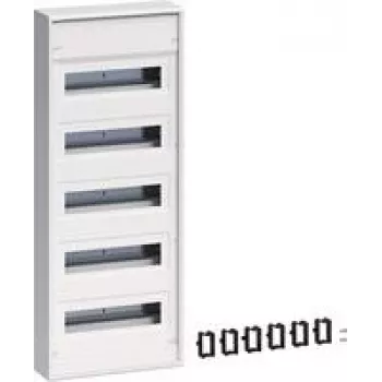 Hager mazais sadales skapis VA60CN 5x12PLE, IP30 bez durvīm 1 (VA60CN)