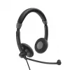 EPOS | SENNHEISER IMPACT SC 75 USB MS austiņas ar vadu, galvas saite, savienojums/Mūzika USB Type-A, melna