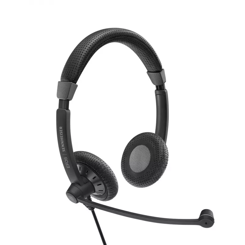 EPOS | SENNHEISER IMPACT SC 75 USB MS austiņas ar vadu, galvas saite, savienojums/Mūzika USB Type-A, melna