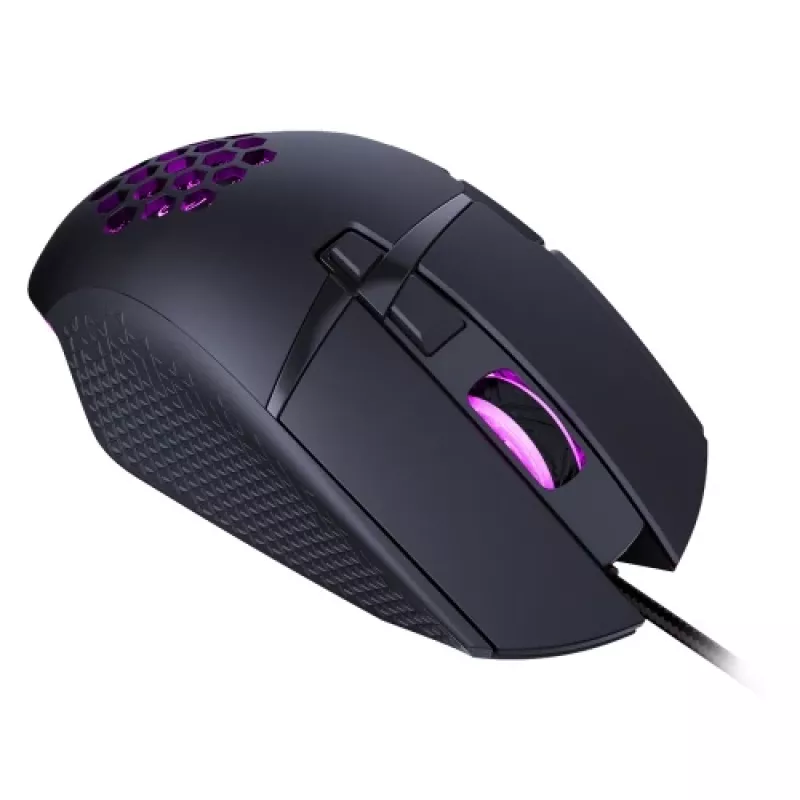 Lumi Legend WM03G-16 vadu pele, USB Type-A, optiskā, 7200 DPI, melna