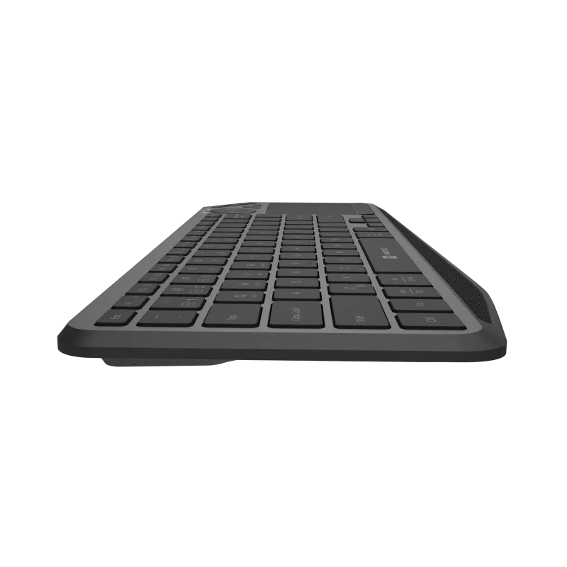 Natec Turbot 2 | Tastatūra | Bezvadu | US | Bluetooth | Melna/Pelēka