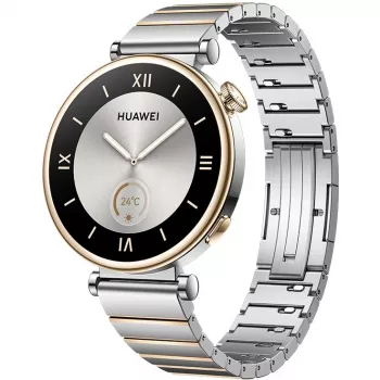 Huawei WATCH GT 4. Displeja diagonāle: 3,35 cm (1,32 collas), Ekrāna tehnoloģija: AMOLED, Displeja izšķirtspēja: 466 x 466 pikseļi. Zibatmiņa: 32 GB. Bezvadu internets. GPS. Baterija/Akumulatora ietilpība