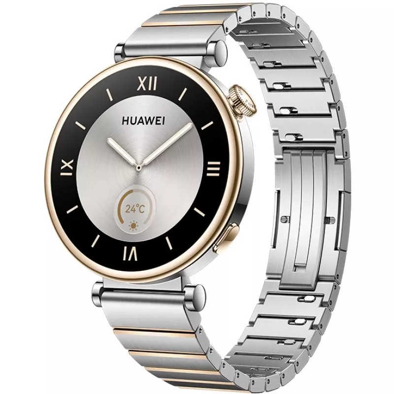Huawei WATCH GT 4. Displeja diagonāle: 3,35 cm (1,32 collas), Ekrāna tehnoloģija: AMOLED, Displeja izšķirtspēja: 466 x 466 pikseļi. Zibatmiņa: 32 GB. Bezvadu internets. GPS. Baterija/Akumulatora ietilpība