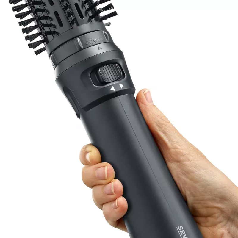Severin WL 0241 matu veidošanas rīks Karstā gaisa birste Silts melns 1000 W 1,8 m