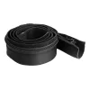 DeLOCK kabeļu apvalks, neoprēna, elastīgs, ar rāvējslēdzēju, 1,5 m x 100 mm, melns