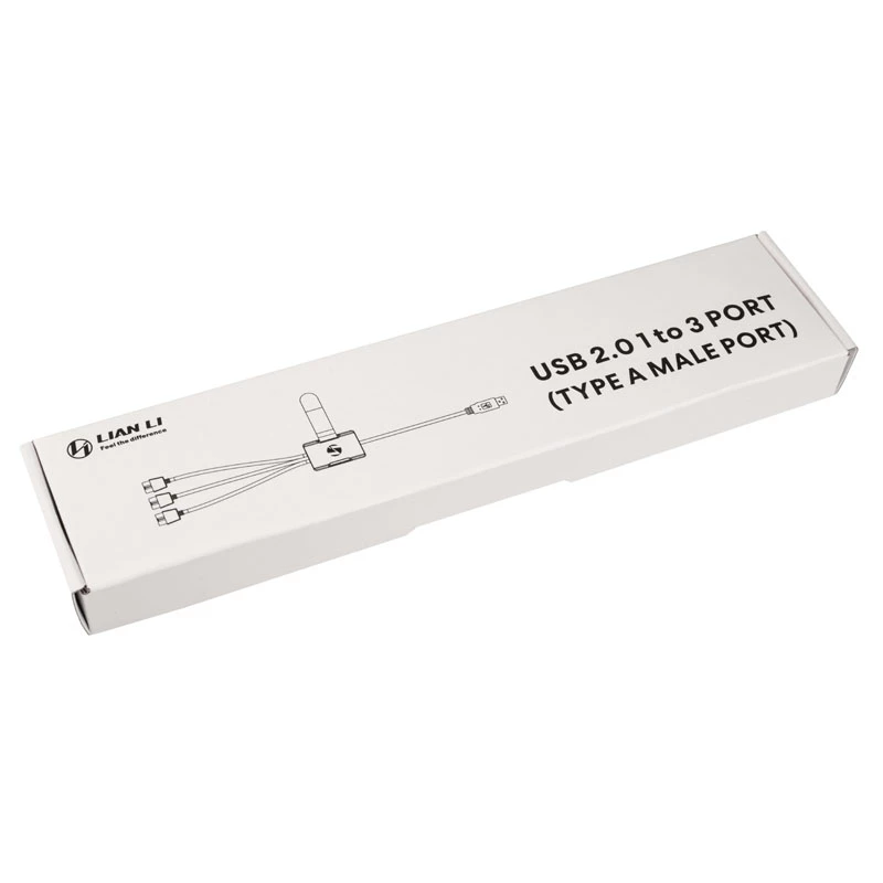 USB centrmezgls Lian Li PW-U2TPAW Type A Male 1 pret 3 IDC 9 pin
