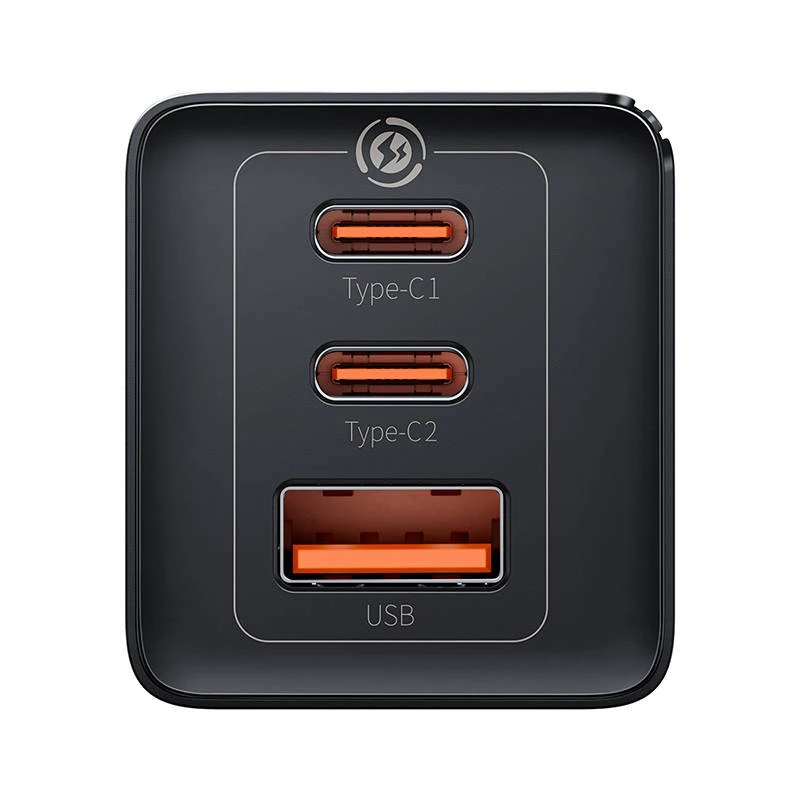 Lādētājs Baseus GaN5 Pro Universal Melns