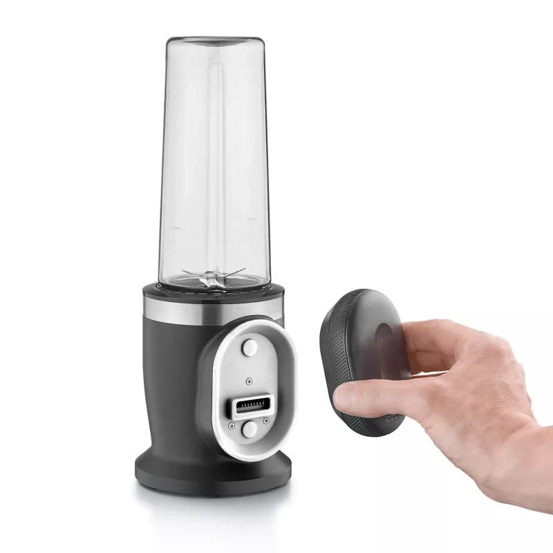 Caso bezvadu blenderis | Click & Blend | Galda | 240 W | Tritana trauks | 0,5 L | Nerūsējošais tērauds/melns matēts