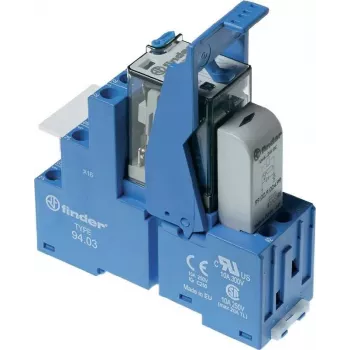 Finder sakabes relejs DIN-sliedei 58.33.9.024.0050, 3 pārslēgšanas kontakti (58.33.9.024.0050)