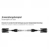 Good Connections adaptera kabelis RJ45 uz RS232 seriālo