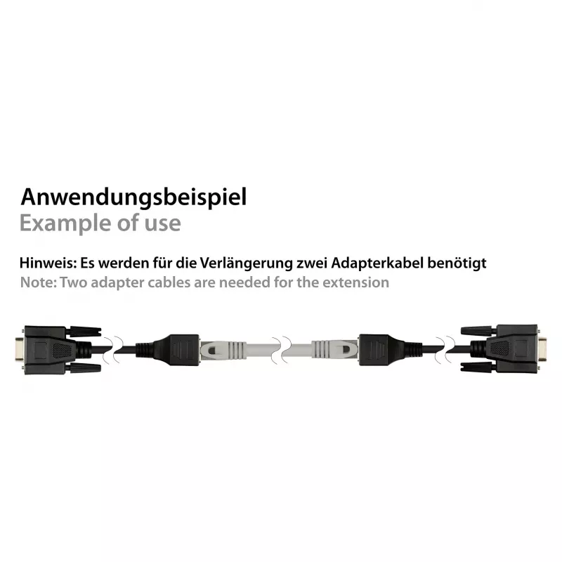 Good Connections adaptera kabelis RJ45 uz RS232 seriālo