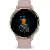 Garmin Venu 3S 3,05 cm (1,2) AMOLED 41 mm Digitāls 390 x 390 pikseļi Skārienekrāns Zelts, Rozā Wi-Fi GPS (satelīts)