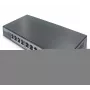 Digitus 8 portu gigabitu PoE tīkla slēdzis, galddatora, L2 pārvaldīts, 2 augšupsaites porti, SFP, 86 W, af/at