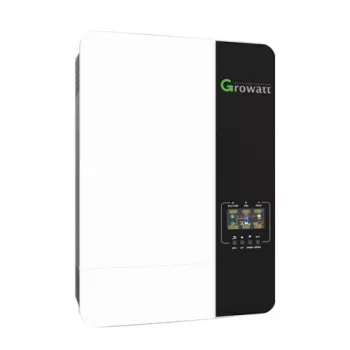 Inverteris GROWATT SPF5000ES, 5kW, 1-fāzu, 48V, 100A MPPT, 450V