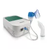 Galda smidzinātājs Omron NE-C301-E — darbināms no maiņstrāvas, 12 ml ietilpība, bērnu maska un iemutnis, balts