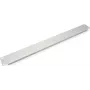 VALUE aizklāšanas panelis - Gaiši pelēks RAL 7035 - 1U - 48,3 cm (19 collas)