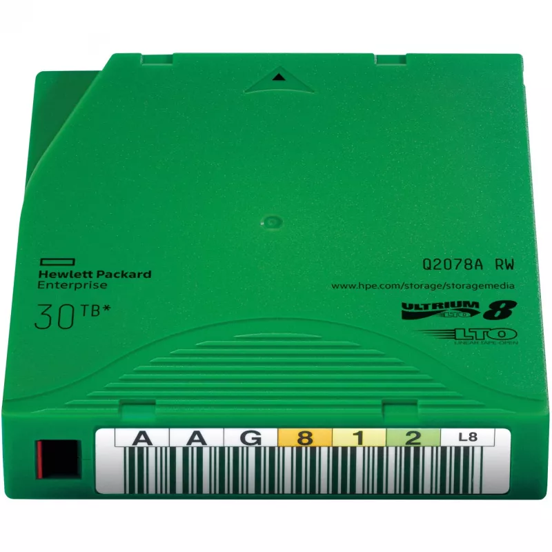 HPE LTO-8 Ultrium 30TB RW datu kārtridžs
