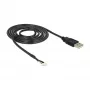 USB kabelis DeLOCK 1,5 m USB2.0-A/5p melns