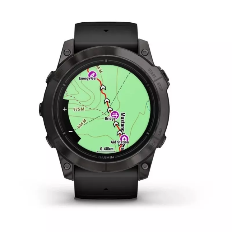 Garmin EPIX PRO g2 51mm Sapphire Carbon Gray DLC Titanium Melns