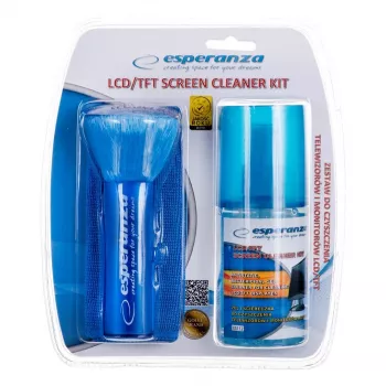 Tīrīšanas komplekts ESPERANZA ES112 LCD/TFT/Plazmas ekrāniem, 200 ml