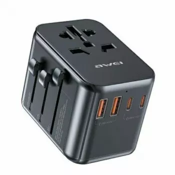 Ceļojumu GaN lādētājs 35W 4in1 US/AU/EU/UK C-39