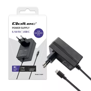 Super FAST PD lādētājs Raspberry PI 5 USB