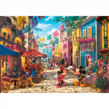 Disney, Mickey & Minnie in Mexico 6000 57397, Puzzle 6000 gab.