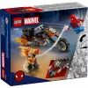 LEGO MARVEL 76335 Zirnekļcilvēks pret Spoku Braucēja motociklu