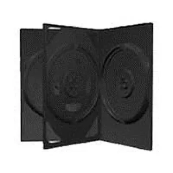 MediaRange 3er-DVD-Box Melns- Capacity: 3 CD, 3 DVD - 50 Pack - Melns (BOX15)