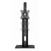 Gembird MS-D1-01 Monitora galda statīvs, regulējams augstums, melns