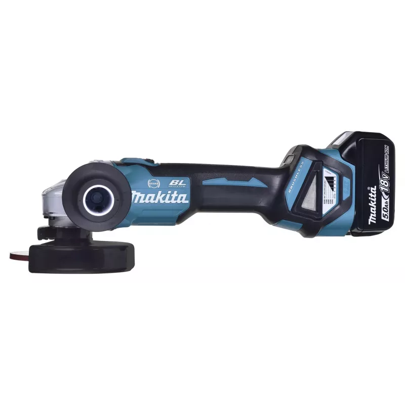 Leņķa slīpmašīna 18V 3x5.0Ah akumulators DGA513RT3J MAKITA