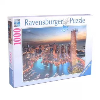 Ravensburger puzle Dubai Marina 88904 — 1000 gabali, standarta formāts
