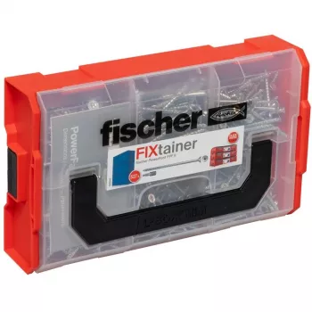 fischer FixTainer PowerFast II TX TG 562272 skaidu plātņu skrūvju sortiments, tērauds, cinkots (562272)