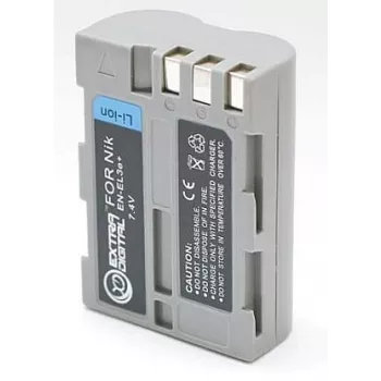 Uzlādējama kameras baterija extra digital EN-EL3e, 7,2 V 1500 mAh