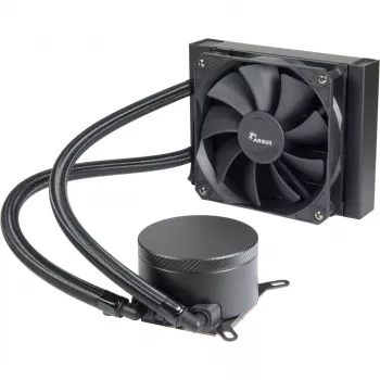 Viss vienā šķidruma dzesētājs INTER-TECH Argus Iceman B-120, 120 mm ventilators, hidrauliskais gultnis, melns
