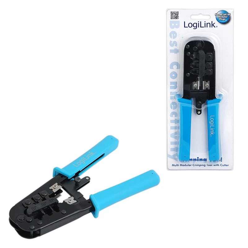 Kabeļu noņēmējs LogiLink 8P8C WZ0019 Melns Zils