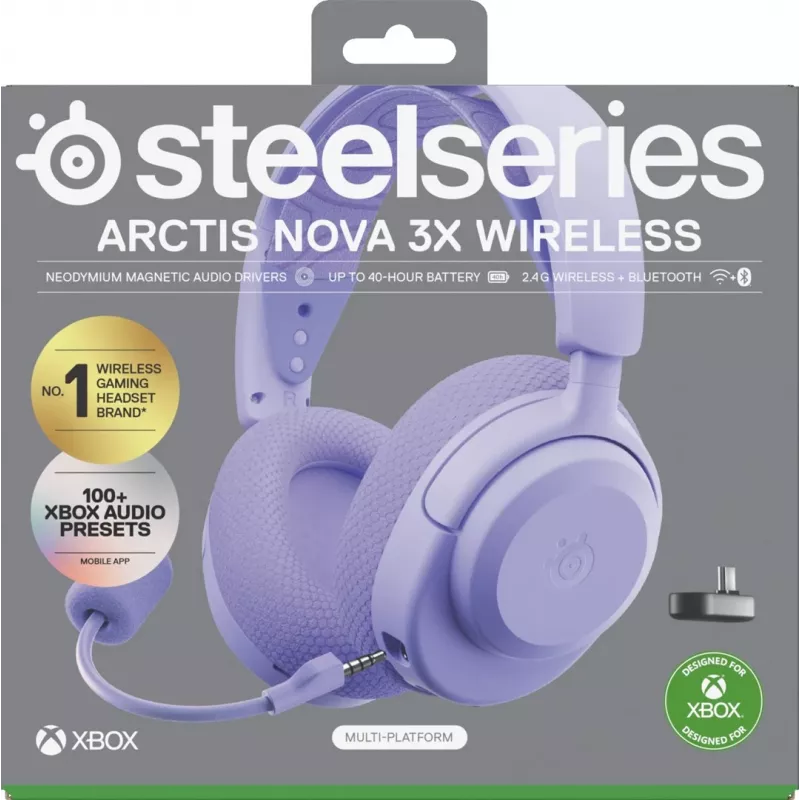 Steelseries Arctis Nova 3X Wireless austiņas
