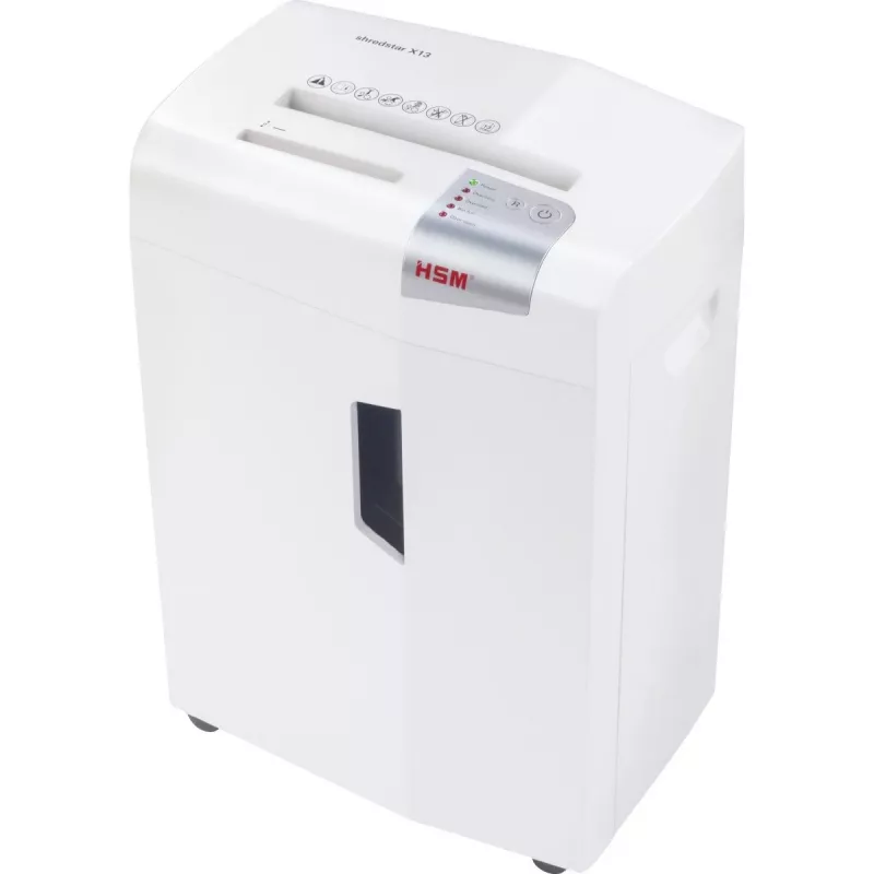 HSM shredstar X13 dokumentu smalcinātājs, 4 x 37 mm + atsevišķs CD griešanas mehānisms