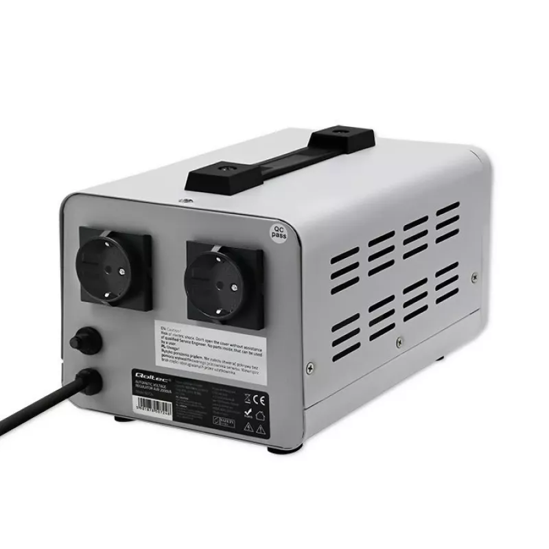 Qoltec 50724 Automātiskais sprieguma stabilizators AVR 2000VA