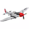 Top Gun Maverick P51D Mustang, konstrukcijas rotaļlieta mērogā 1:32