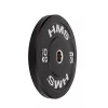 HMS Fitness BBR10 1 gab. olimpiskā gumijota svara ripa