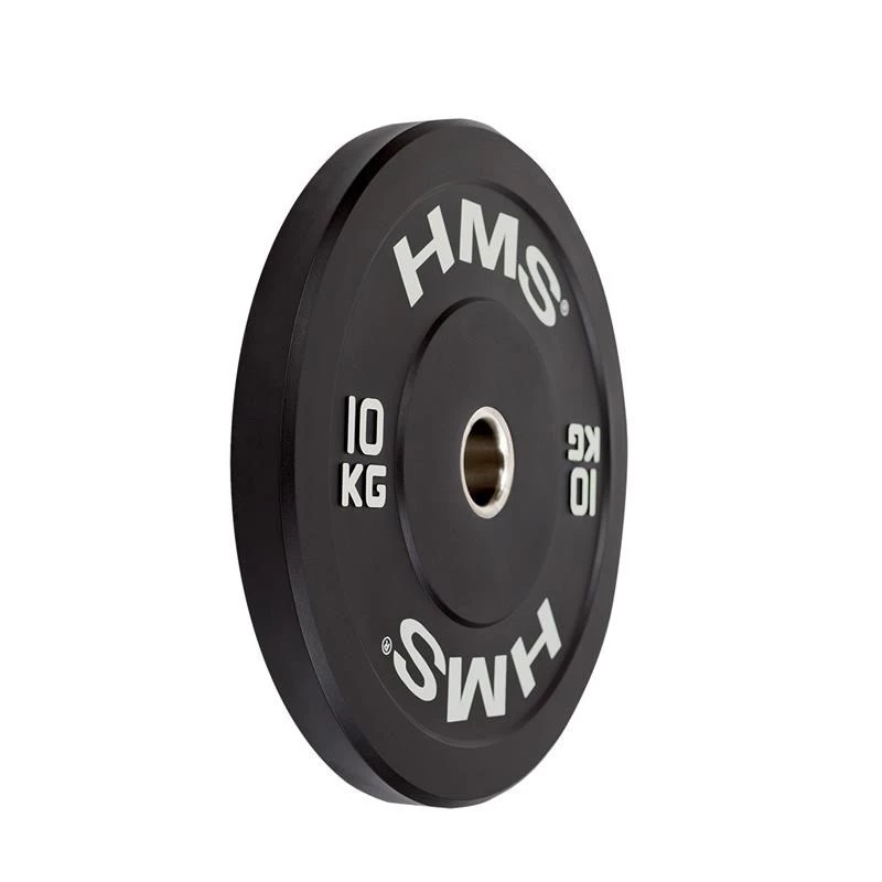 HMS Fitness BBR10 1 gab. olimpiskā gumijota svara ripa
