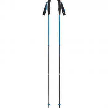 Trekking Poles Distance Carbon, Fitness Device Zils, 1 Pair, 100 cm