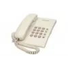 Analogais tālrunis Panasonic KX-TS500PDW — 16 pogas, balts, galda/sienas stiprinājums, 100 ierakstu tālruņu katalogs