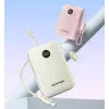 Ārējais akumulators Vention 20000mAh 22.5W — 2× USB‑C, 1× USB‑A, Bēšs