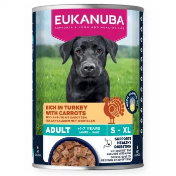 EUKANUBA Dog Can LC Adult Turkey & Carrot 400 g mitrā suņu barība