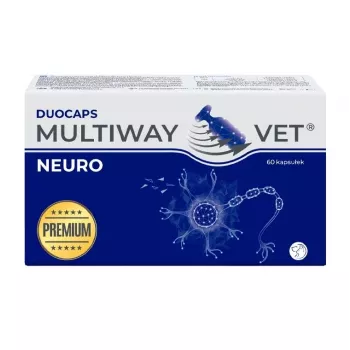 Uztura bagātinātāju kapsulas JM Sante Multiway Neuro suņiem un kaķiem, 60 gab., 150 g, samazina nervu spriedzi