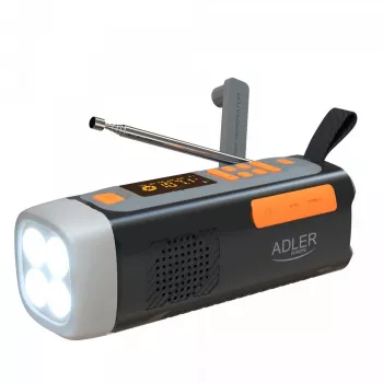 ADLE AD1920 Avārijas radio ar saules bateriju